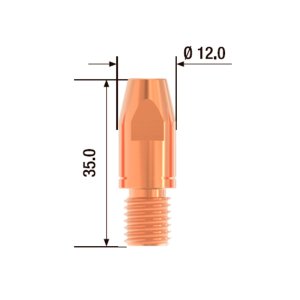 FUBAG Контактный наконечник M10х35 мм CuCrZr D=1.0 мм (25 шт.) в Уфе фото