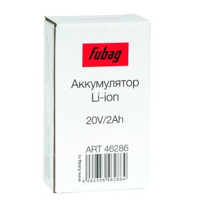 Аккумуляторная батарея FLI5S1P1202 Li-ion к бензиновым газонокосилкам FUBAG с электростартером и минирайдеру (20V/2Ah) в #REGION_NAME_DECLINE_PP# фото