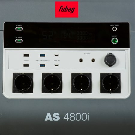 Портативная электростанция FUBAG AS 4800i (аккумулятор LiFePO4) в Уфе фото