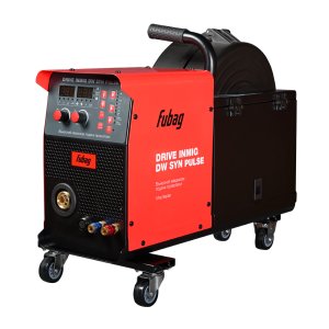 Сварочный полуавтомат_INMIG 500T DW SYN PULSE (арт. 31443) + Подающий механизм DRIVE INMIG DW SYN PULSE (41105) + Горелка FB 550W 3m (31652) + Блок жидкостного охлаждения Cool 70__для арт. 31406_31443_31453_31455_31456_31457_31454 (31409) + Тележка_для ар в Уфе фото