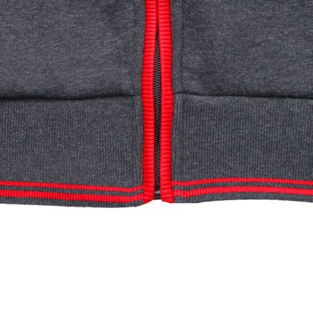Серо-красная толстовка Fubag с капюшоном  размер L в Уфе фото