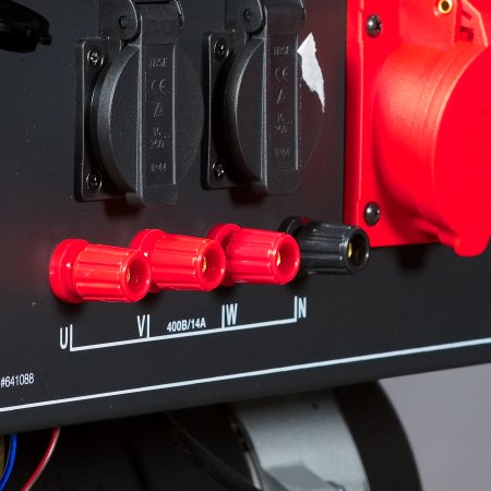 Бензиновый генератор FUBAG BS 8000 DA ES (трехфазный) с электростартером и коннектором автоматики в Уфе фото