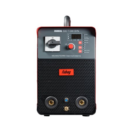 FUBAG Cварочный полуавтомат INMIG 500T DW SYN + Подающий механизм DRIVE INMIG DW SYN +Шланг-пакет 5 метров 70мм2 14 pol с жидкостным охлаждением для INMIG 500T DW SYN + Горелка FB 500 3m + Блок жидкостного охлаждения Cool 70 + Тележка для аппаратов в Уфе фото