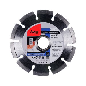 Алмазный отрезной диск FUBAG Universal Pro диам. 125/22.2 в Уфе фото