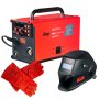 FUBAG Сварочный полуавтомат IRMIG 208 SYN PLUS (31447) + Маска сварщика Хамелеон IR 9-13N S (38072) + Сварочные краги на подкладке красные FWGN 10R (641180) в Уфе фото