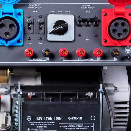 Бензиновый генератор FUBAG BS 8500 XD ES DUPLEX для одно и трехфазного режимов работы в Уфе фото
