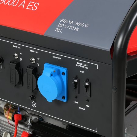 Бензиновый генератор FUBAG BS 9000 A ES с электростартером и коннектором автоматики в Уфе фото