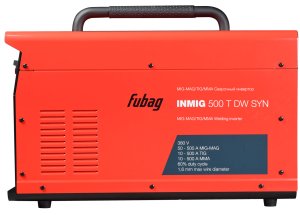 Сварочный полуавтомат INMIG 500T DW SYN + Подающий механизм DRIVE INMIG DW SYN + Шланг-пакет 5 м + Горелка FB 500 3 м + Блок жидкостного охлаждения + Тележка в Уфе фото